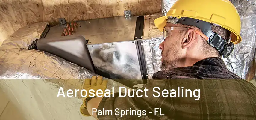  Aeroseal Duct Sealing Palm Springs - FL
