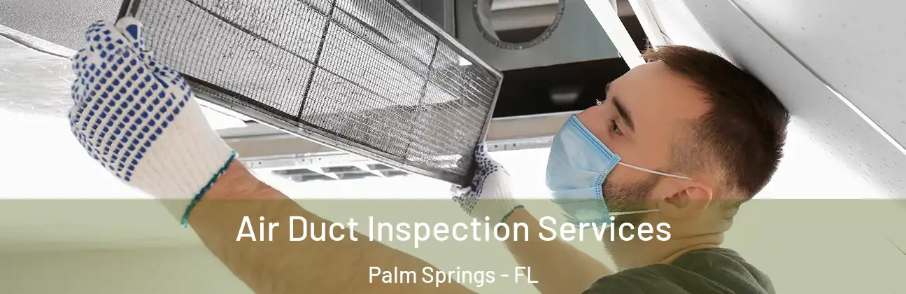  Air Duct Inspection Services Palm Springs - FL